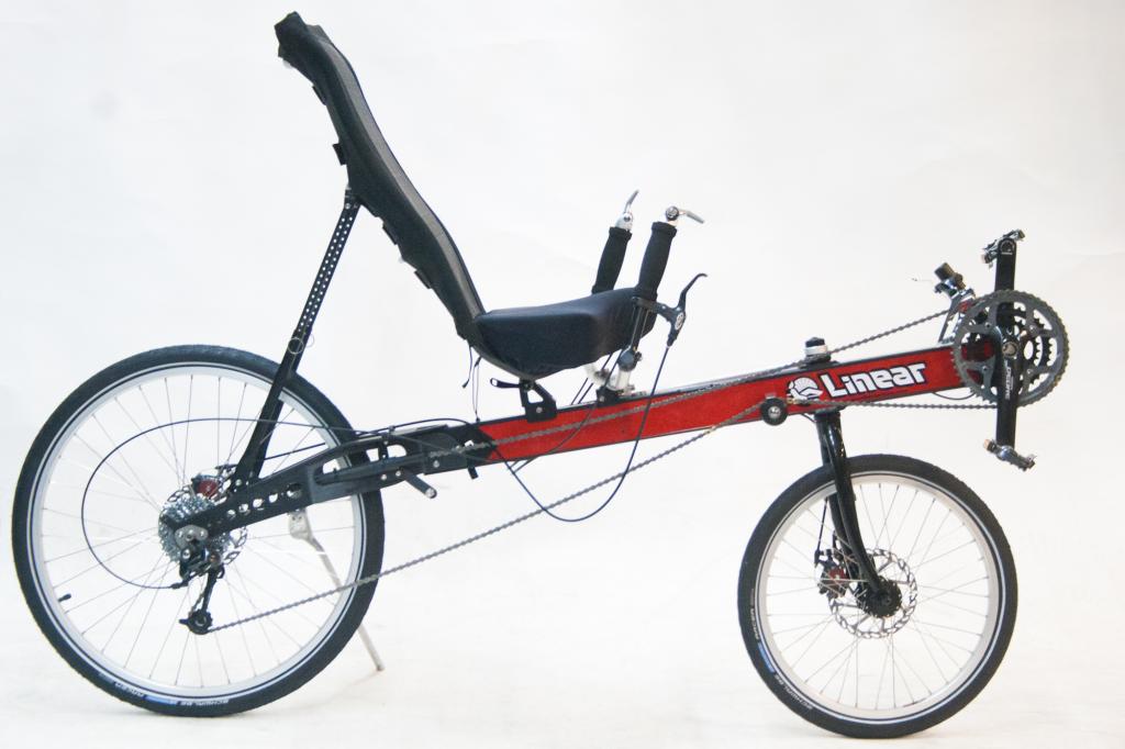 Linear Roadster with Rans Mesh Seat Linear Recumbent Bikes