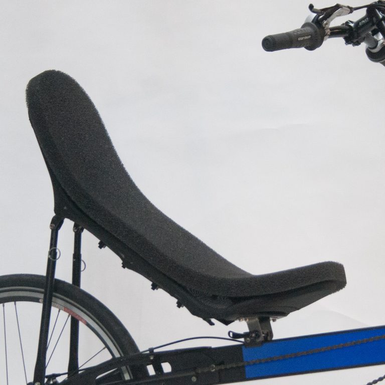 recumbent bike padded seat